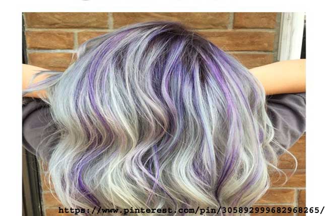 Purple Highlights: 25 Trending Hair Color Ideas 2023