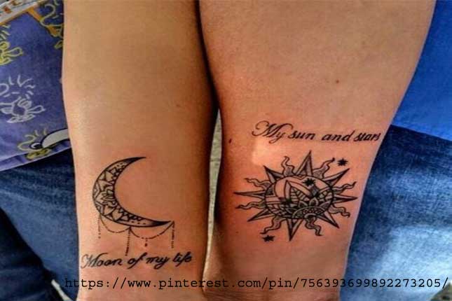 Matching Couple Tattoos 110 Unique Tattoo Styles Updated 21