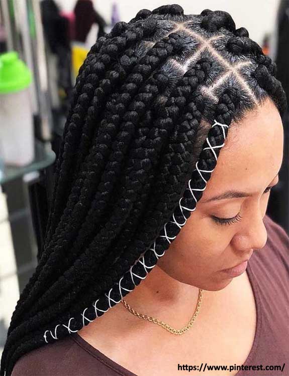 Box Braid Hairstyle