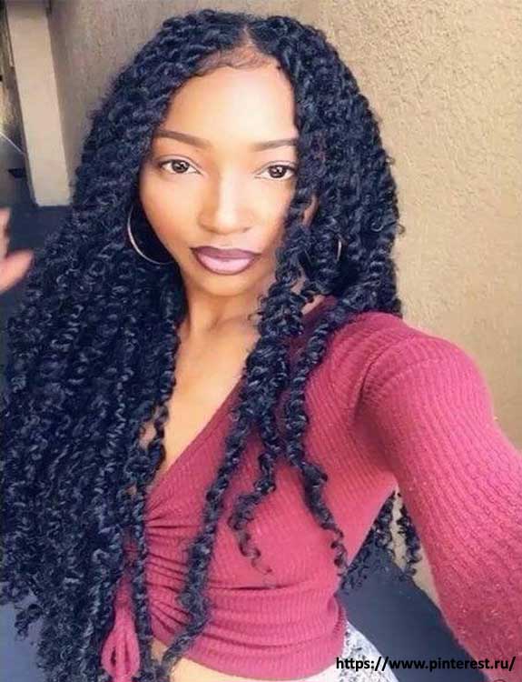 Nubian Twist Hairstyle Braids - black braided hairstyles