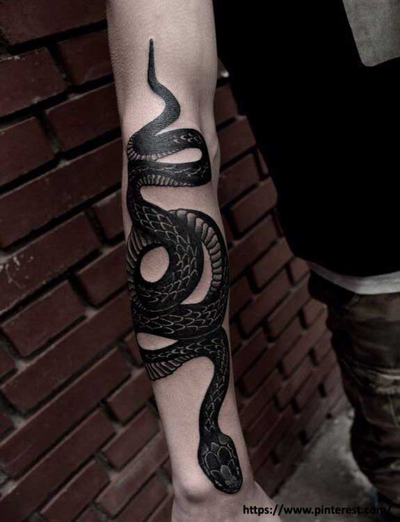 Rowley Snake Tattoo