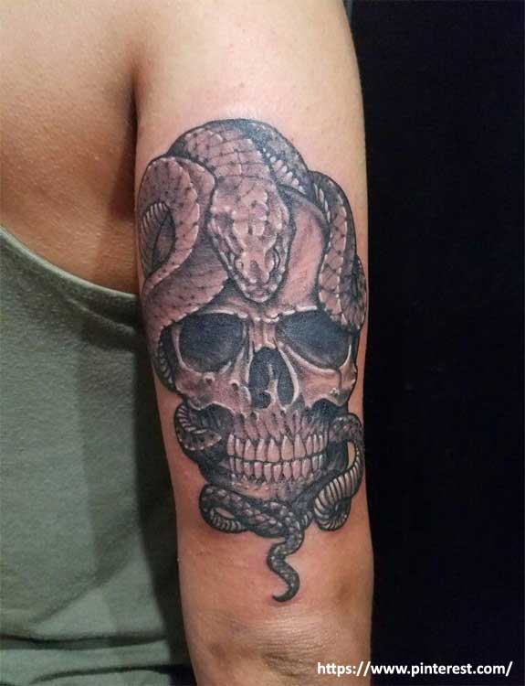 Snake And Skull Tattoo Meaning