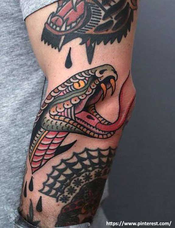 Snake Head Tattoo