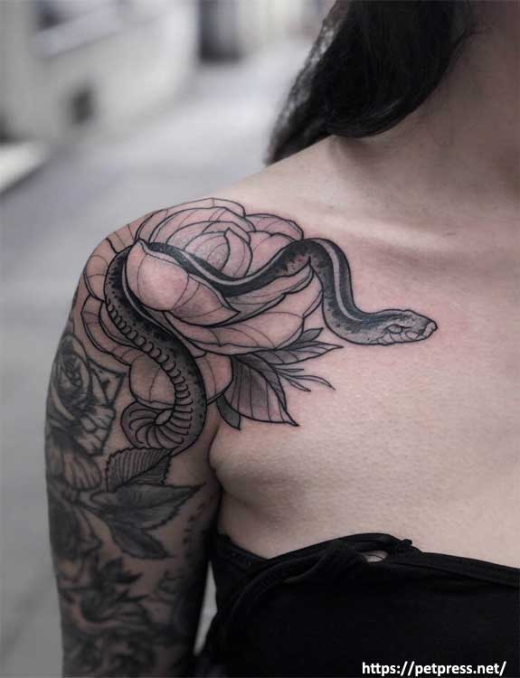 Snake shoulder Tattoo Meaning