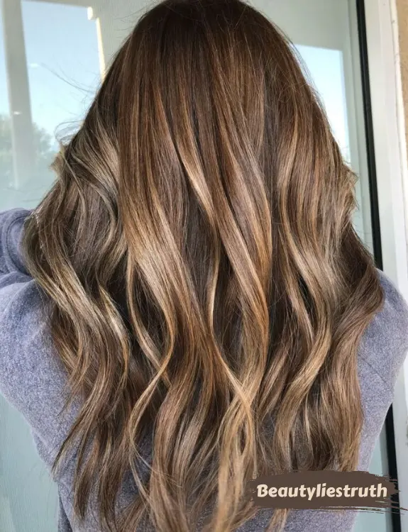 Bronzed Brown Balayage Hair