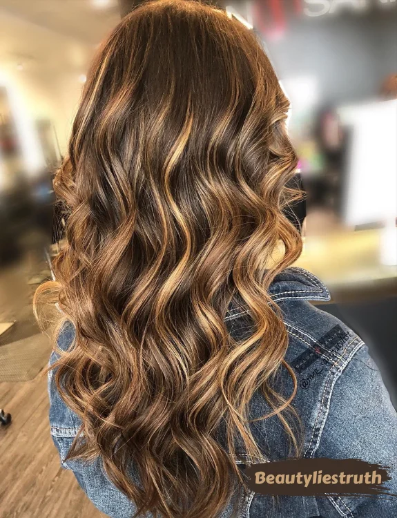 Dark Beach Waves For Long Hair