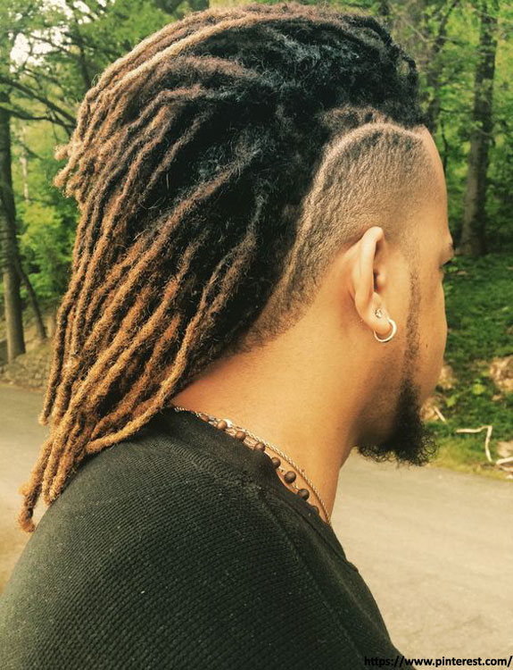 Dreadlock Mohawk dreadlock styles for men