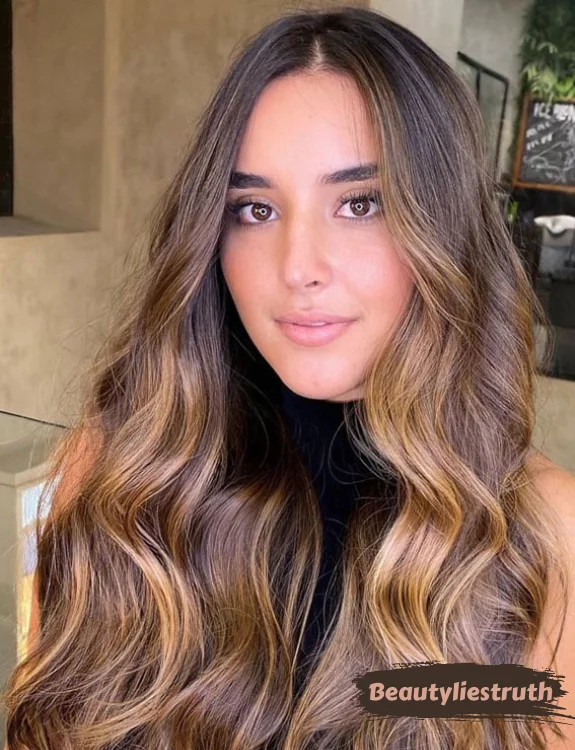 From Dark To Light Caramel Highlights