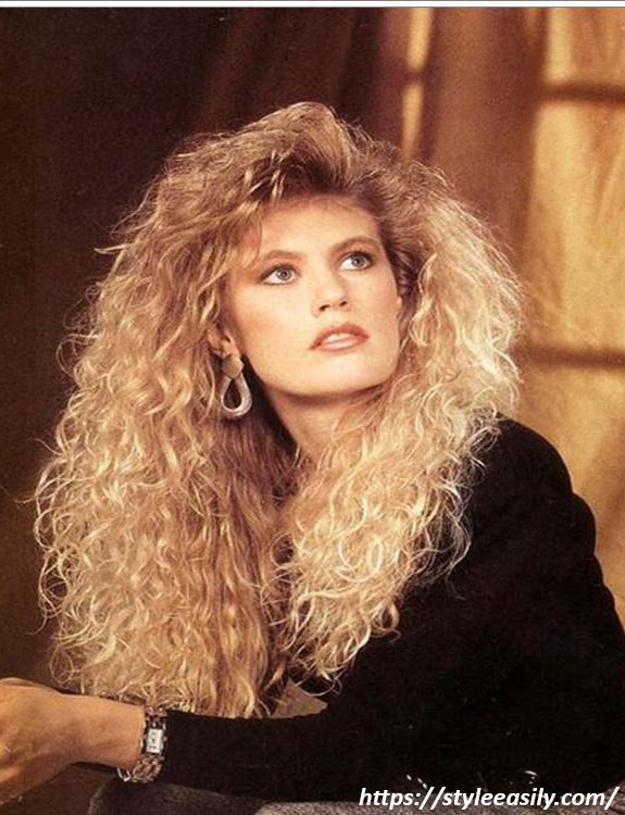 80s Hairstyles For Long Hair Woman