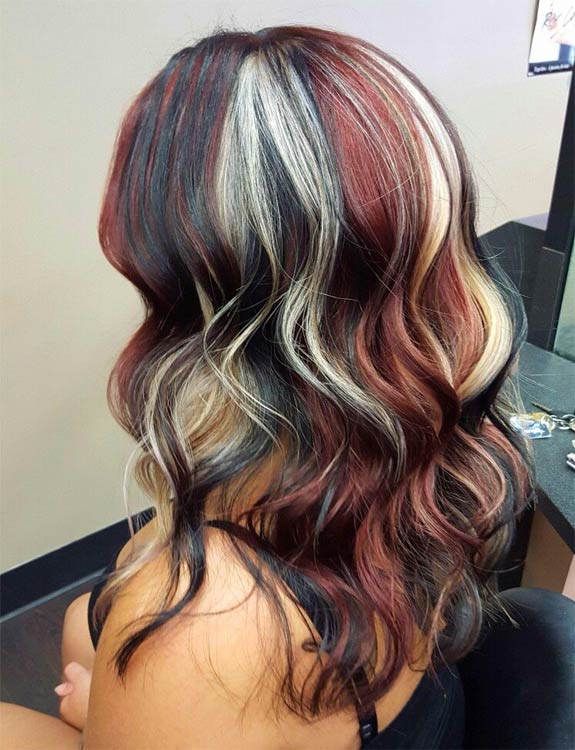 28 Red Hair with Blonde Highlights Ideas for Hair Makeover 2023