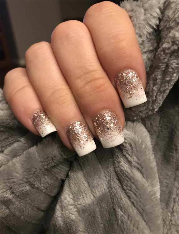 White-And-Rose-Gold