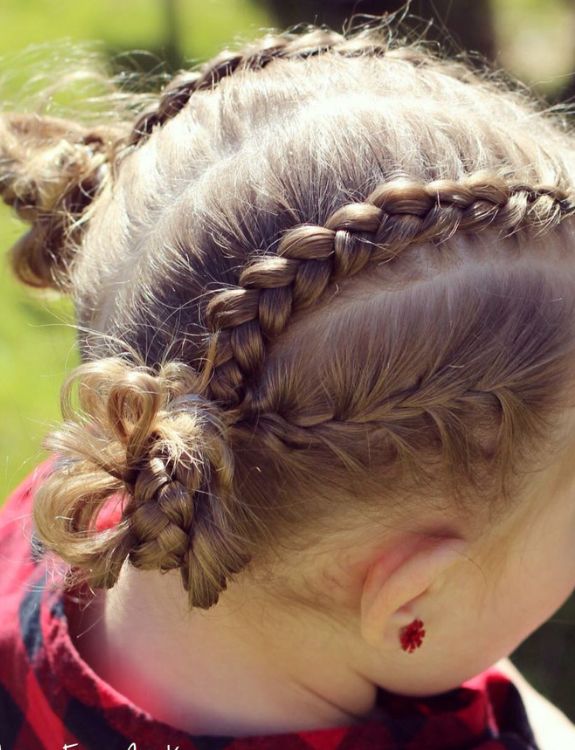 Double Dutch Braids-kiddies braid hairstyle