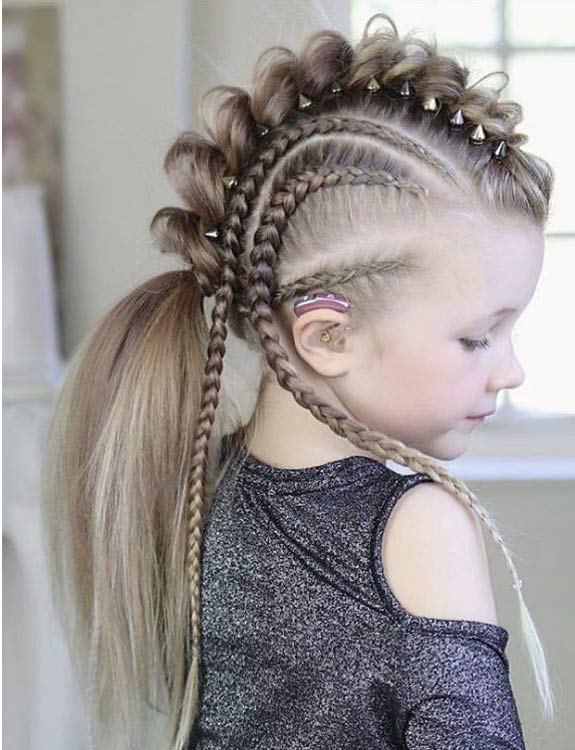 Viking Style Braid for kids