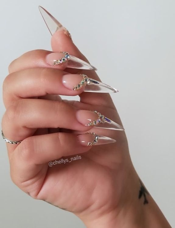 Crystal Clear Nails