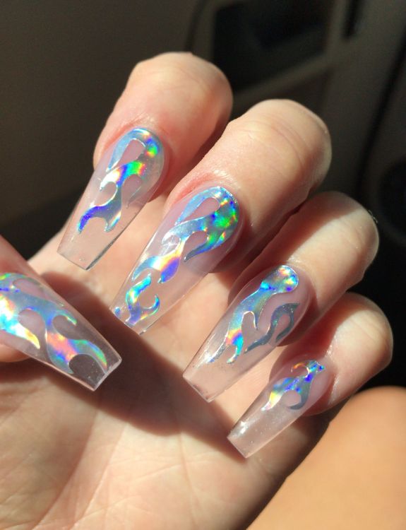 Holographic Nails