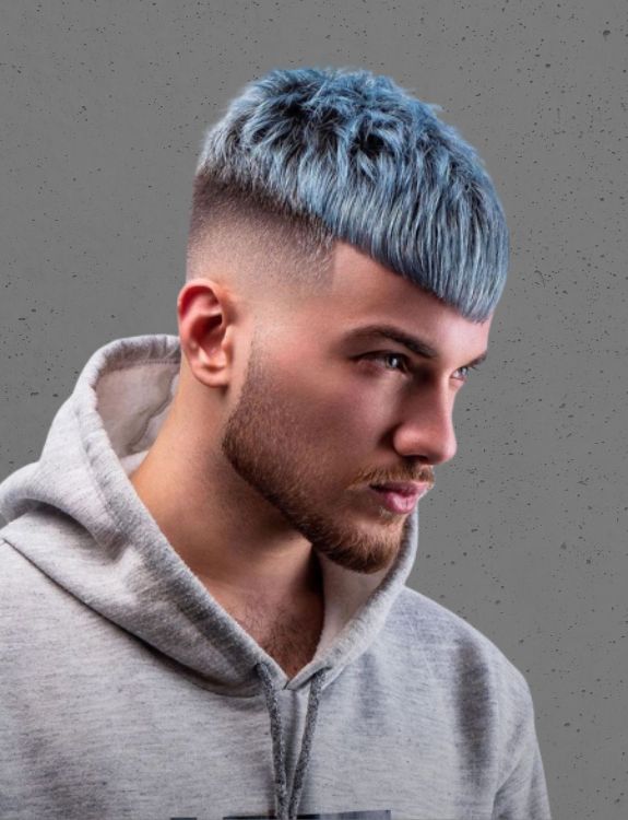 Silver Blue Hair