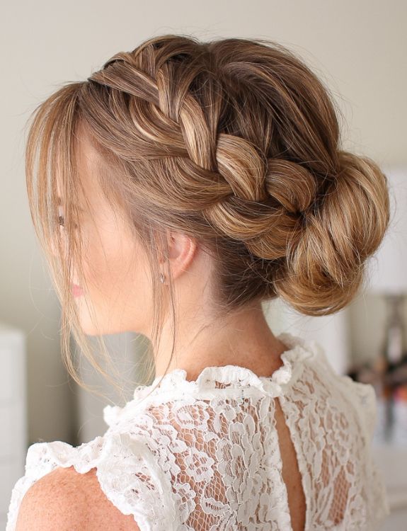 French Braid Bun