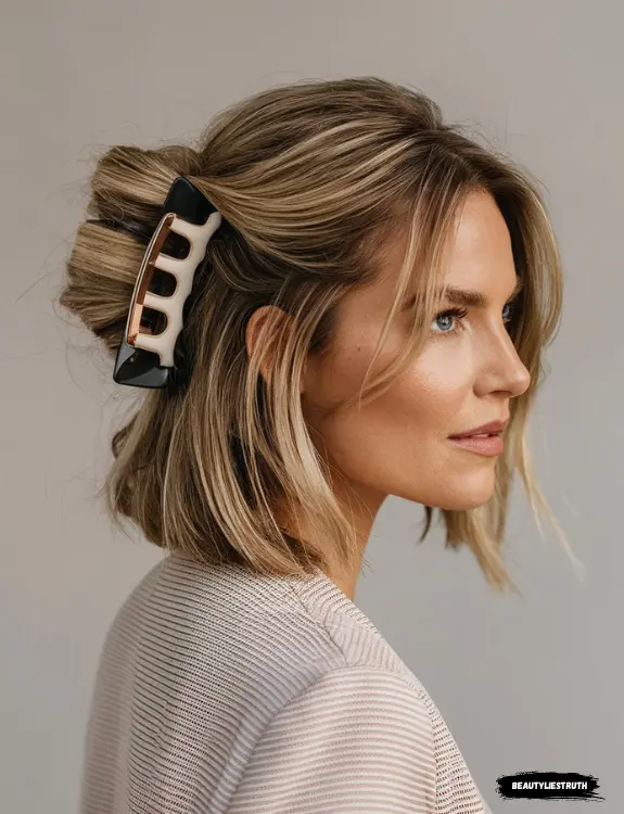 Claw Clip Hairdo