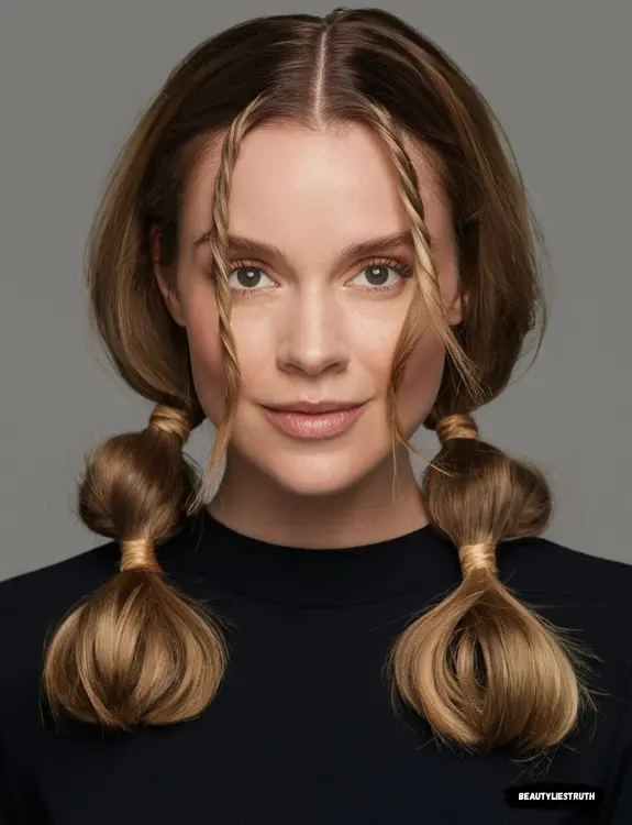 Low Pigtail Buns