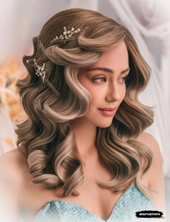 Mermaid Waves With Decorations