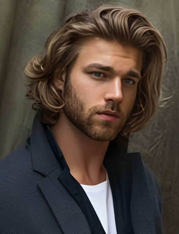 Unleash Style: 15 Striking Wolf Cut Men Hairstyles for Modern Look