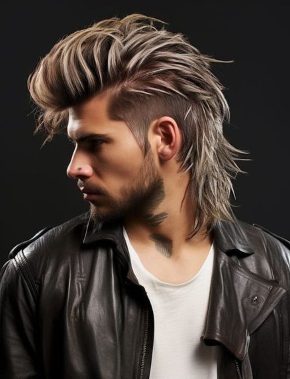 Unleash Style: 15 Striking Wolf Cut Men Hairstyles for Modern Look