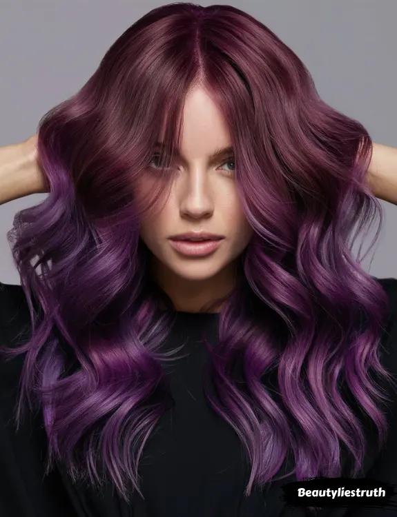Amethyst Allure Ombre Hair
