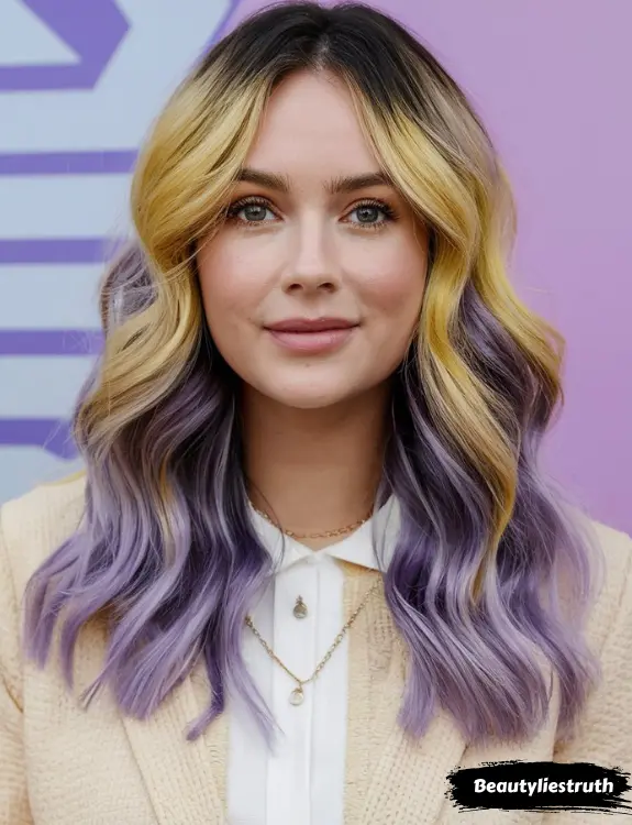 Lavender Lemonade Ombre Hair