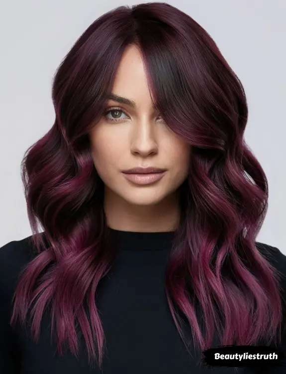 Plum Perfection Ombre Hair