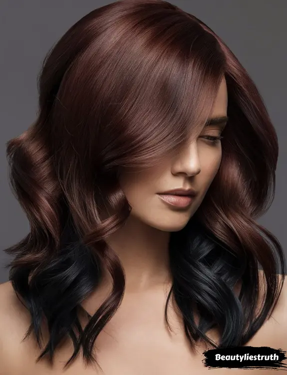 mahogany ombre hairstyle