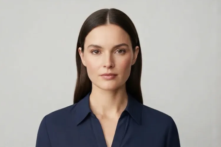 natural human skin with soft redness fading into healthy tone, minimal makeup, neutral background.